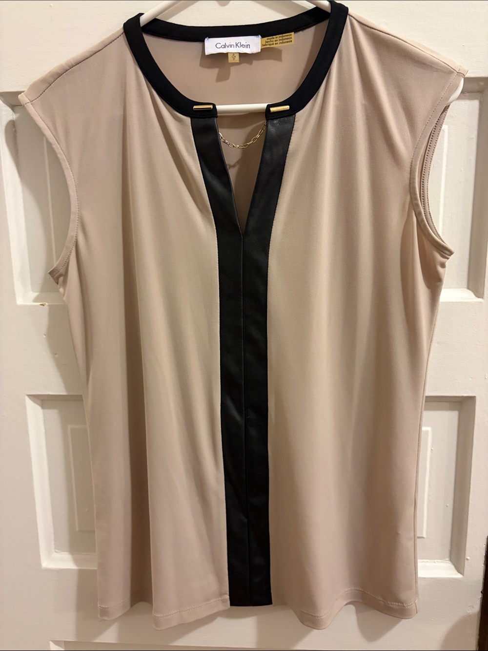 Calvin Klein Dressy Sleeveless Blouse